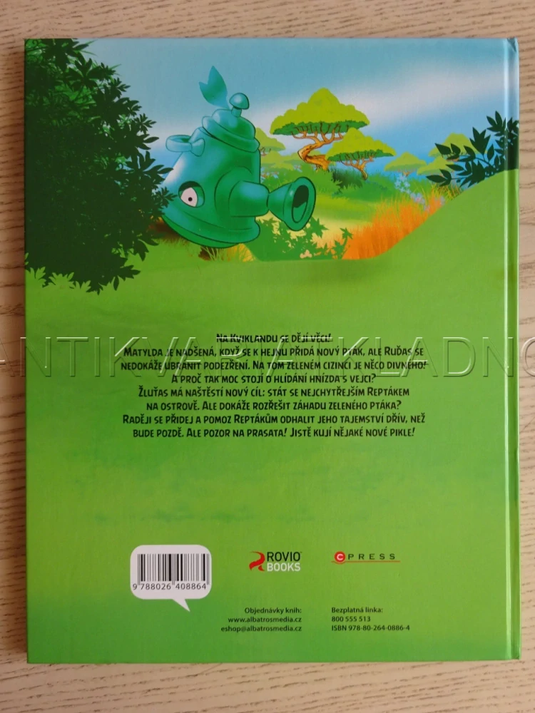 ANGRY BIRDS, ZÁHADA ZELENÉHO PTÁKA, **an