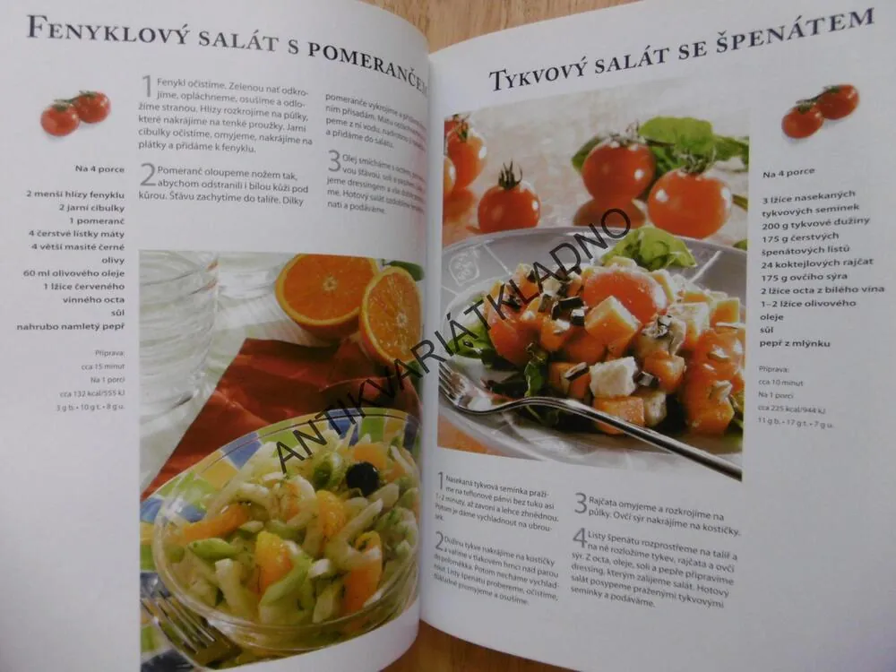 SALÁTY ČERSTVÉ, PESTRÉ A ZDRAVÉ, **an