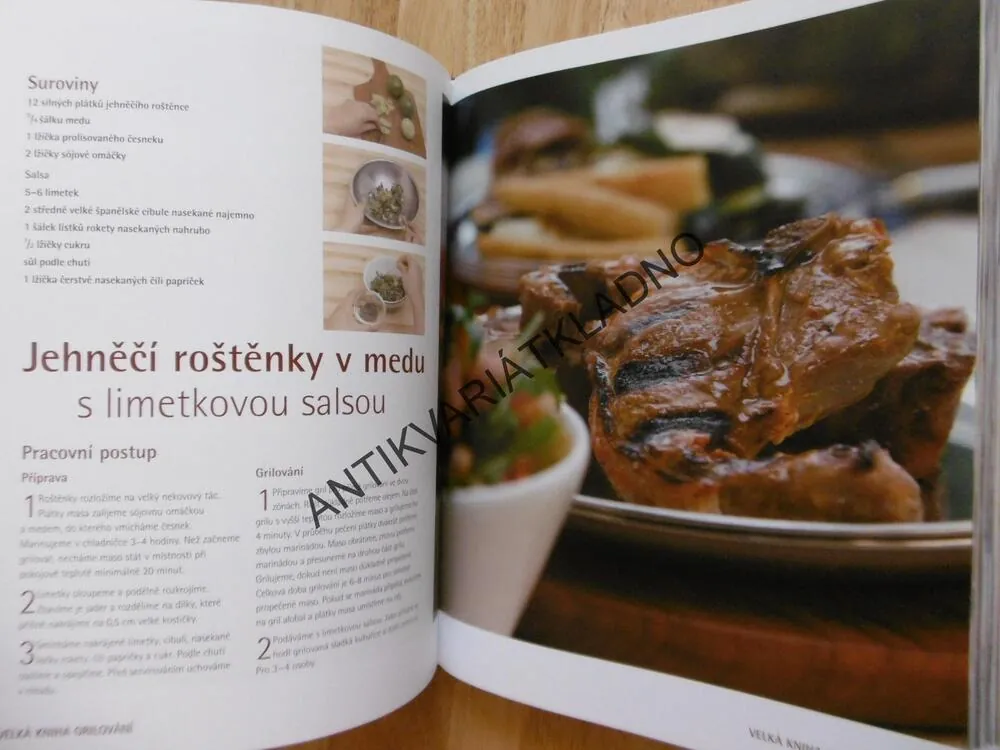 VELKÁ KNIHA GRILOVÁNÍ, NÁPADITÉ RECEPTY PRO KAŽDOU PŘÍLEŽITOST, **an
