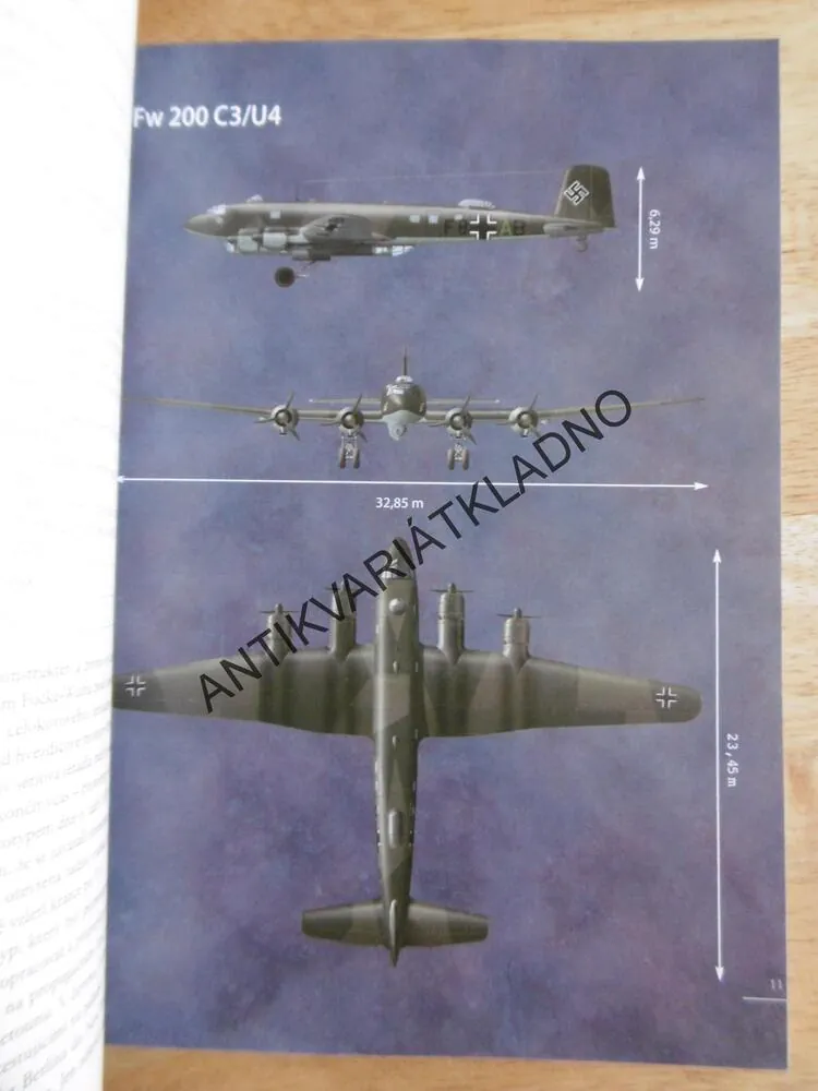 FW 200 CONDOR VS KONVOJE V ATLANTIKU, 1941-43, R. FORCZYK