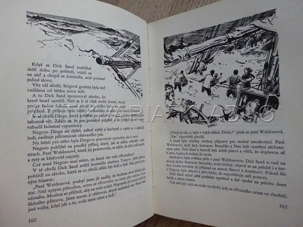 PATNÁCTILETÝ KAPITÁN, JULES VERNE, 1948, **an
