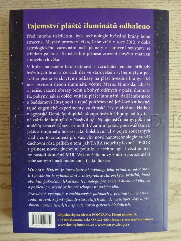 HVĚZDNÉ BRÁNY BOHŮ, WILLIAM HENRY, **an