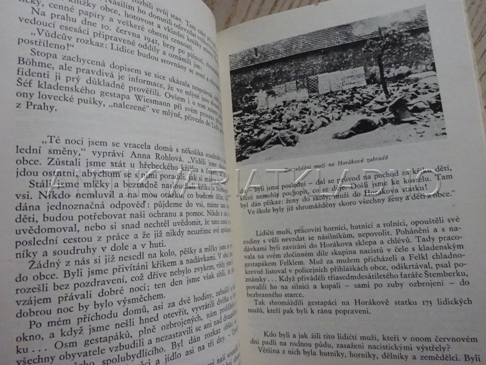 LIDICE, DOKUMENTY