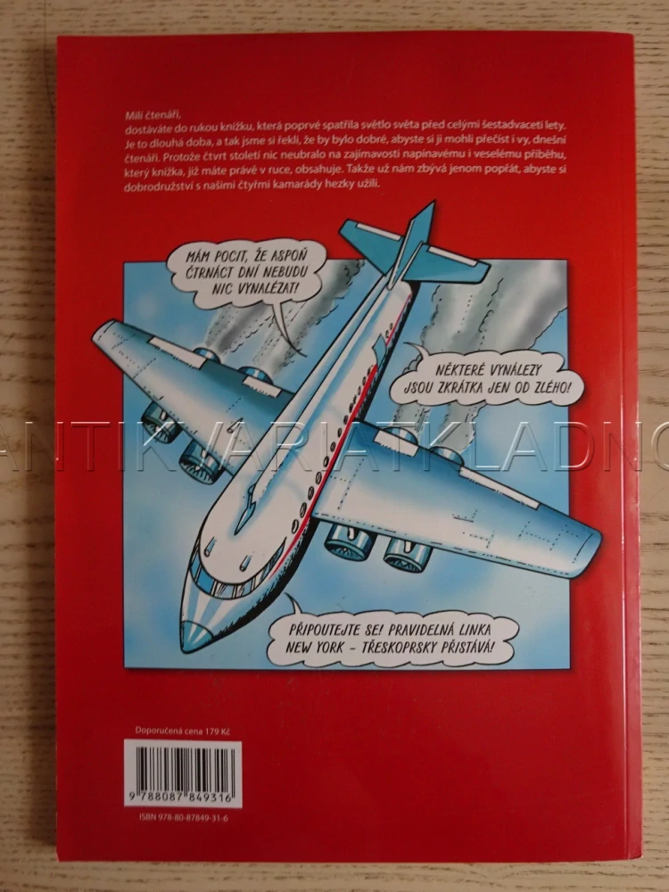 ČTYŘLÍSTEK NA NEBEZPEČNÉM OSTROVĚ, ČTYŘLÍSTEK, JAROSLAV NĚMEČEK, LAMKOVÁ, POBORÁK, **an
