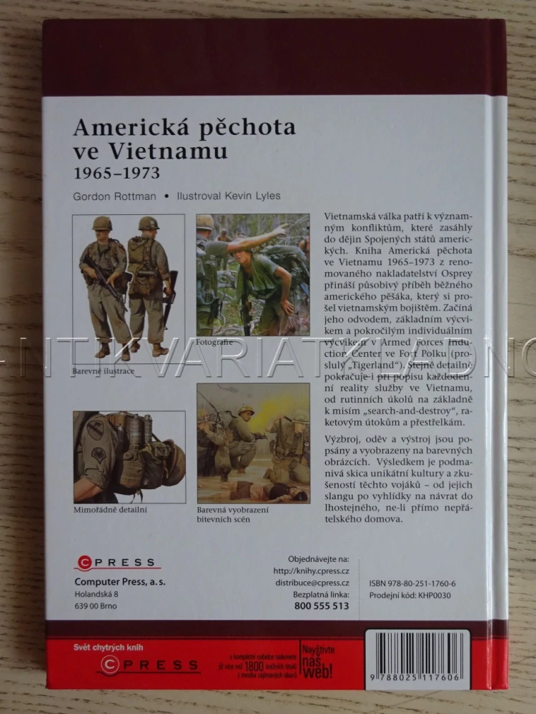 AMERICKÁ PĚCHOTA ZA VE VIETNAMU, 1965-1973, **an