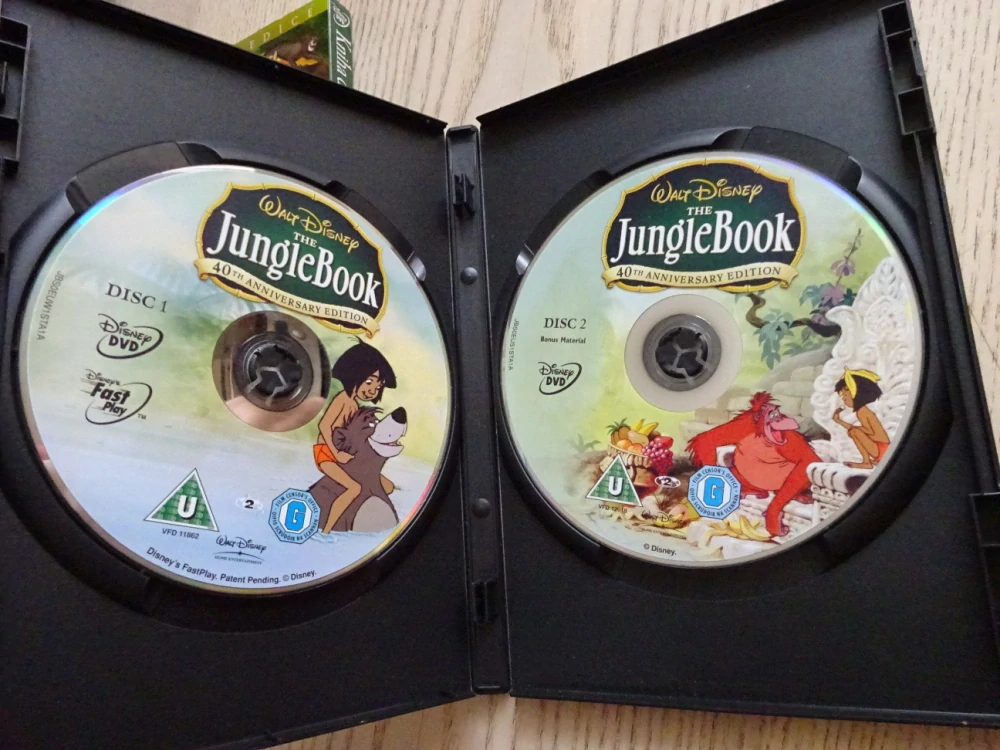 KNIHA DŽUNGLÍ, DVD FILM