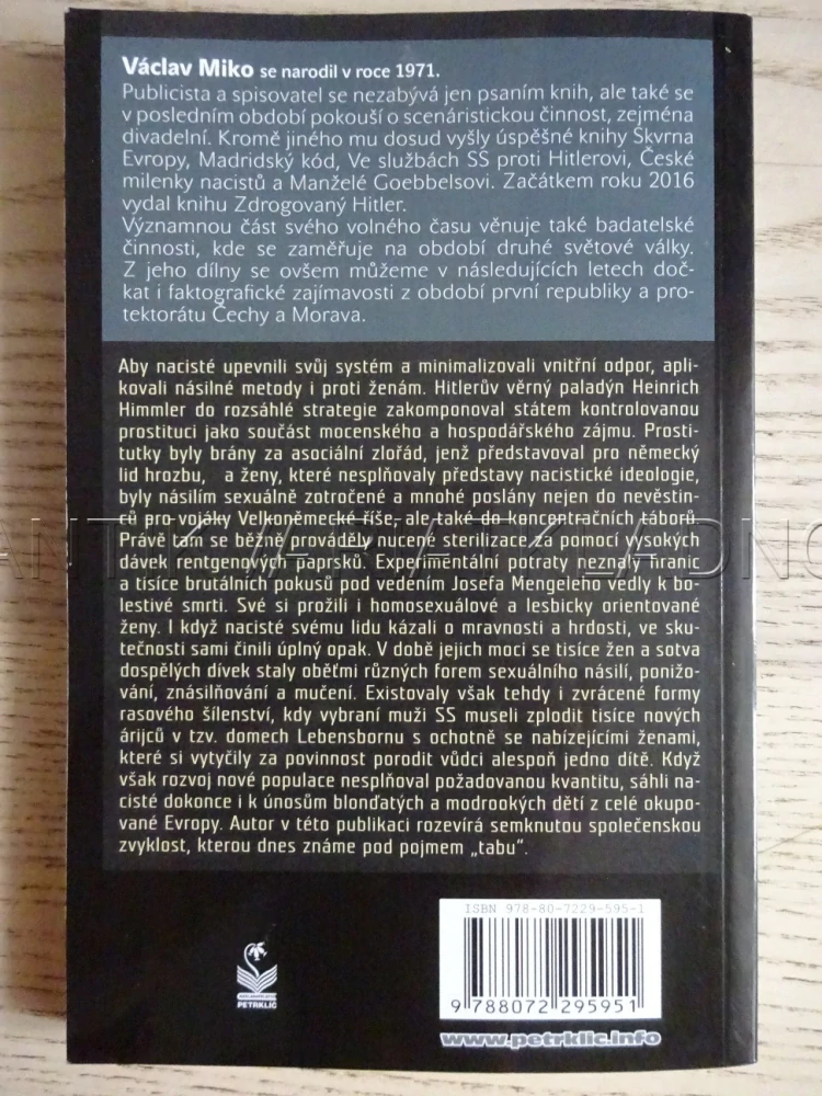 PROSTITUCE V NACISTICKÝCH TÁBORECH, VÁCLAV MIKO, **an
