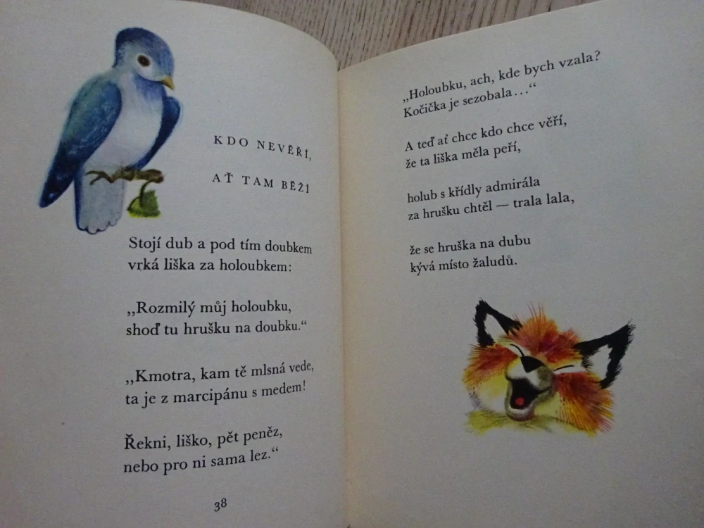 PTÁM SE, PTÁM SE, PAMPELIŠKO, KRIEBEL, JIŘÍ TRNKA, 1959, **an