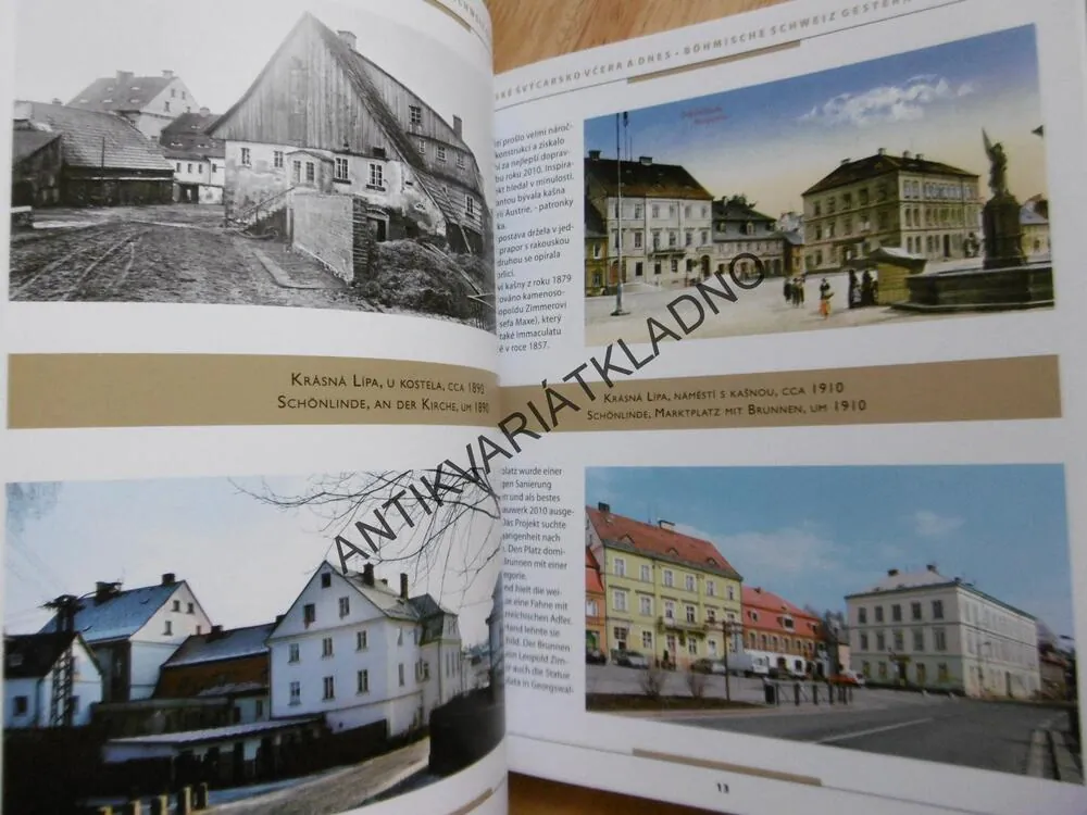 ČESKÉ ŠVÝCARSKO VČERA A DNES, SADIVOVÁ, ČESKO NĚMECKY