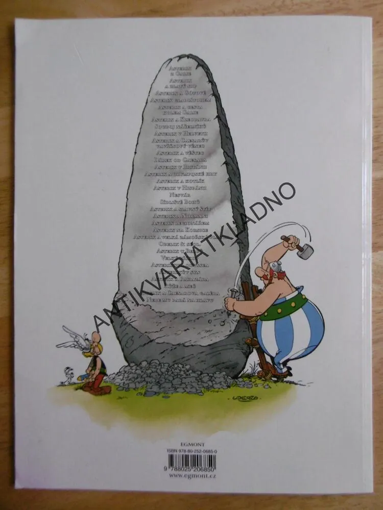 ASTERIX A LATRAVIATA, KOMIKS, UDERZO