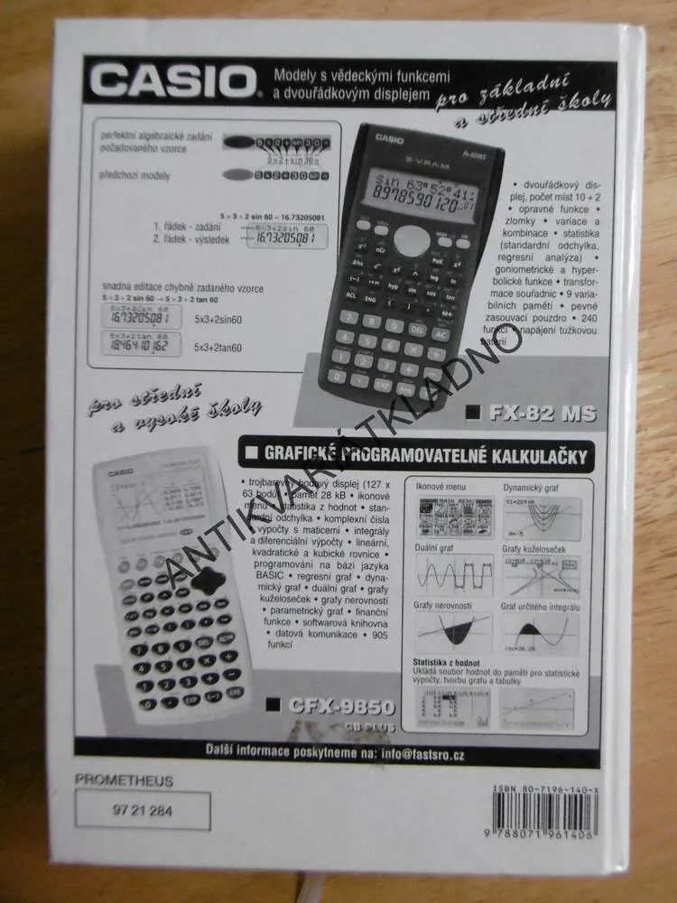 ŘEŠENÉ MATURITNÍ ÚLOHY Z MATEMATIKY, IVAN BUŠEK