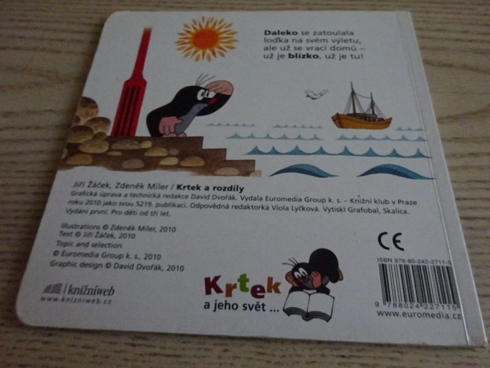 KRTEK A ROZDÍLY, JIŘÍ ŽÁČEK, ZDENĚK MILER, **an