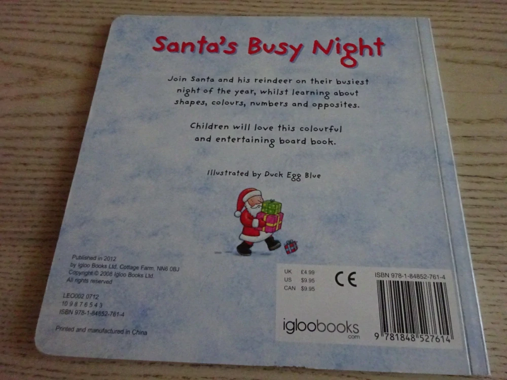 SANTA'S BUSY NIGHT, ANGLICKY, **an