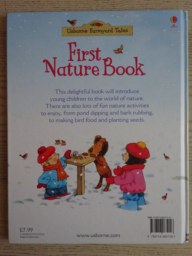 FIRST NATURE BOOK, ANGLICKY, **an