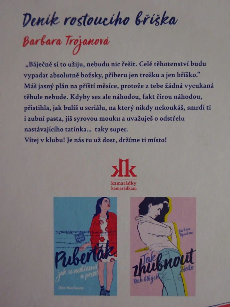 DENÍK ROSTOUCÍHO BŘÍŠKA, BARBARA TROJANOVÁ, **an