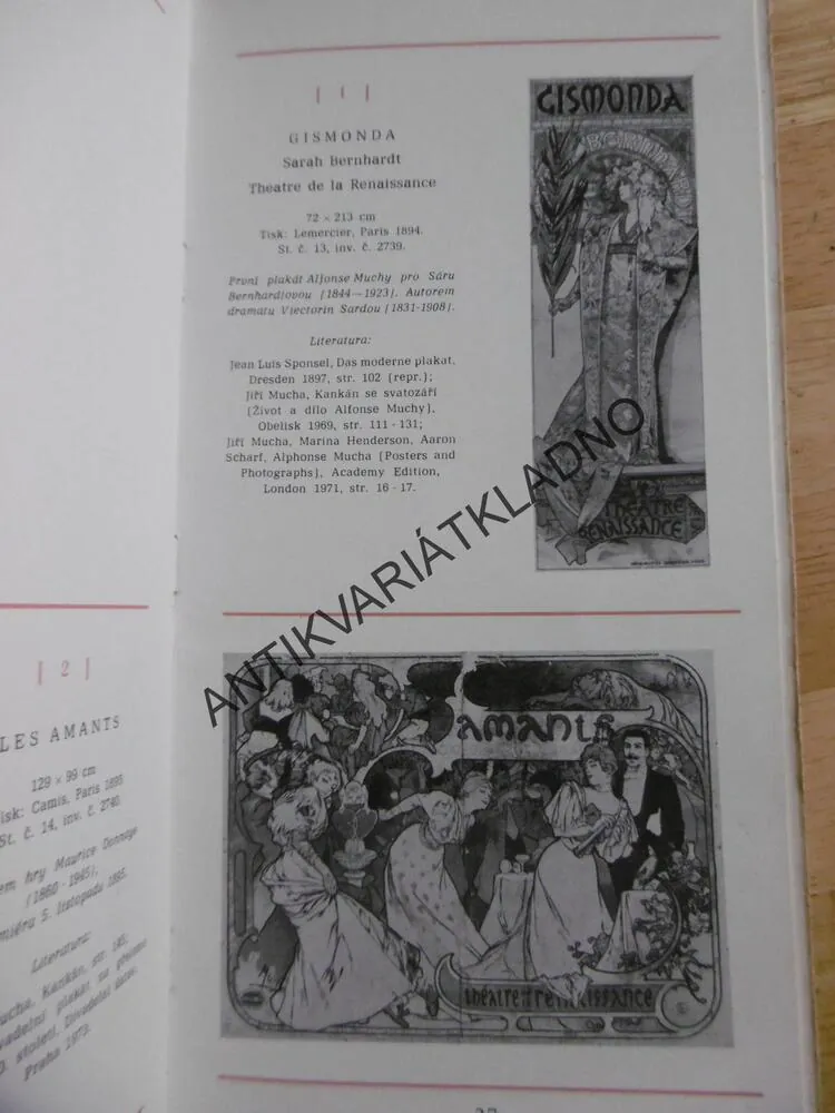 PLAKÁTY, ALFONS MUCHA, 1978