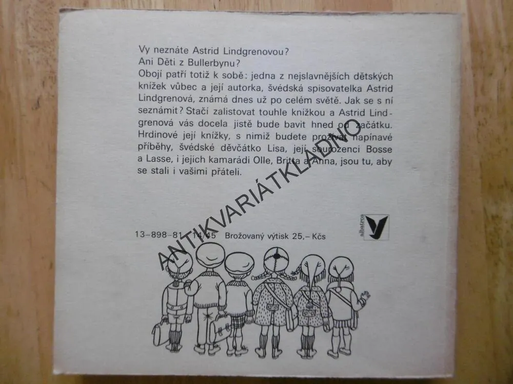 DĚTI Z BULLERBYNU, ASTRID LINDGRENOVÁ, HELENA ZMATLÍKOVÁ, **an