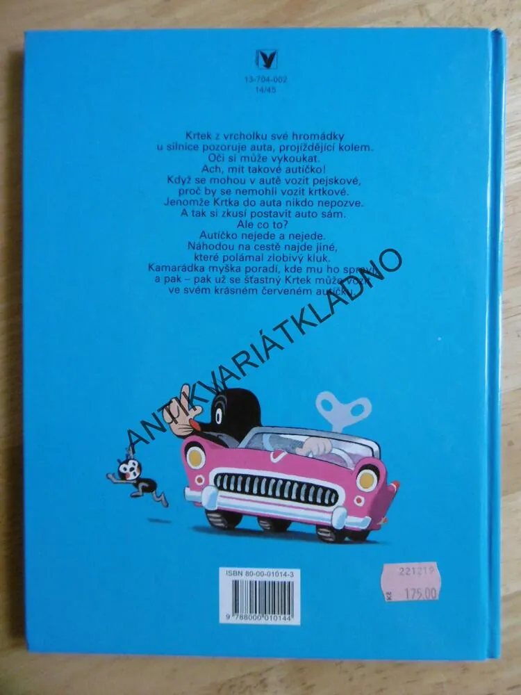 KRTEK A AUTÍČKO, MILER, PETIŠKA, **an
