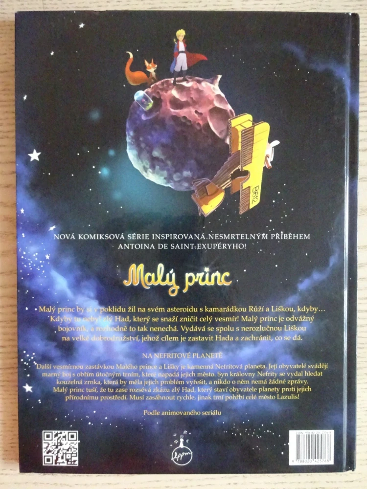 MALÝ PRINC A NEFRITOVÁ PLANETA, ANTOINE DE SAINT-EXUPERY, KOMIKS, **an