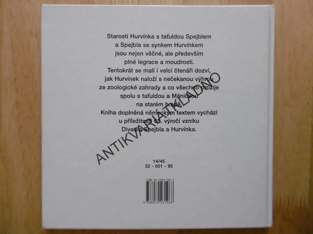 SLOVO MÁ HURVÍNEK, GRYM, JUŘENA, ŽÁK, ŠPEJBL, **an