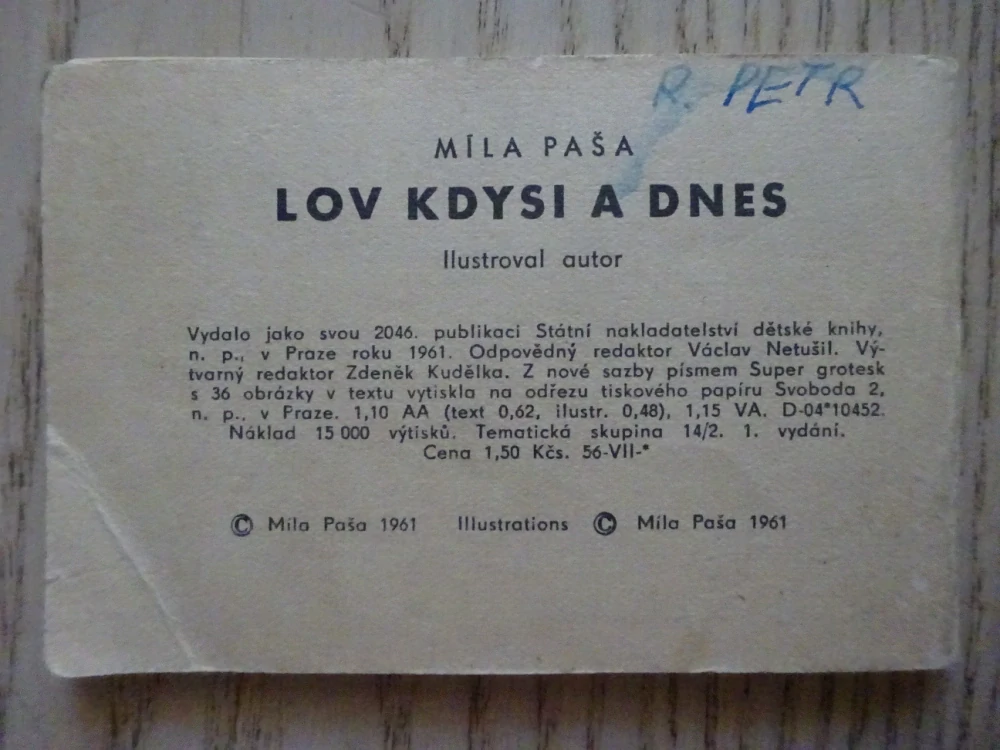 LOV KDYSI  A DNES, EDICE KUKÁTKO