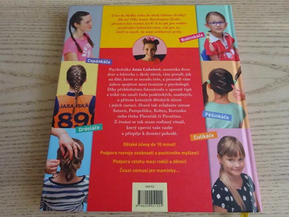 ROZČESEJME ČESKO, DĚTSKÉ ÚČESY DO 10 MINUT, ANNA LUKEŠOVÁ, **an