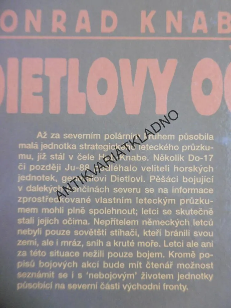 DIETLOVY OČI, KONRAD KNABE, letectví, **an