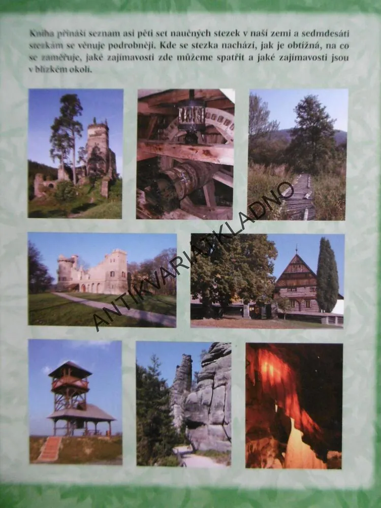 NAUČNÉ STEZKY, PRŮVODCE NAUČNÝMI STEZKAMI ČESKÉ REPUBLIKY,MOTYČKOVÁ, ŠÍR, **an