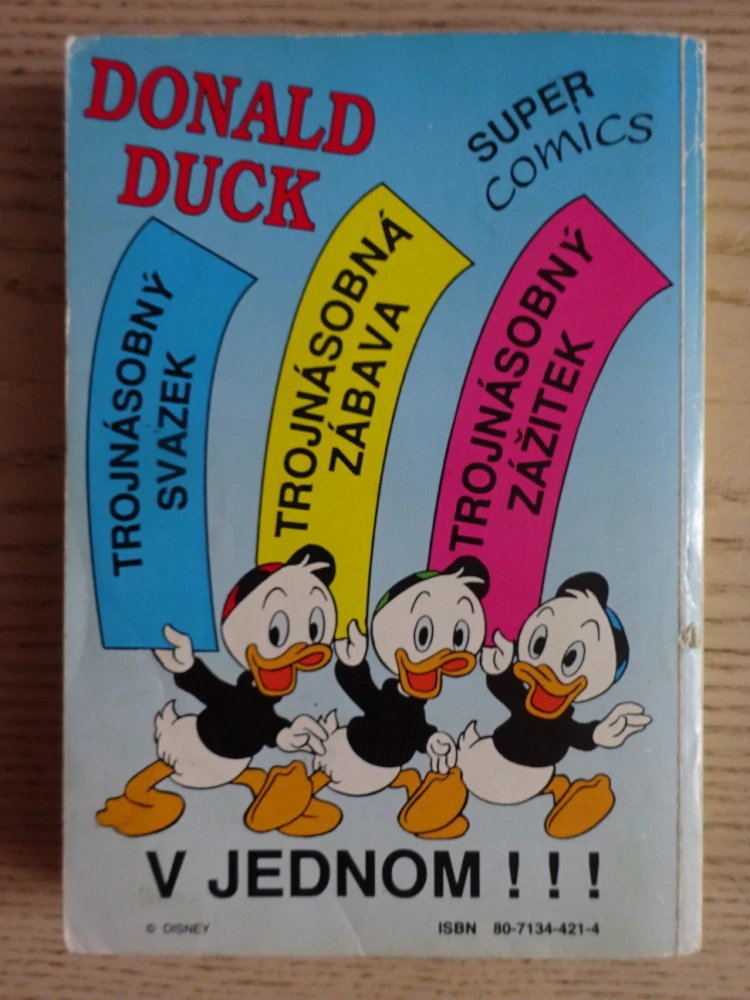 KAČER DONALD DUCK, TŘI SVAZKY DONALD DUCKA NARÁZ, **an