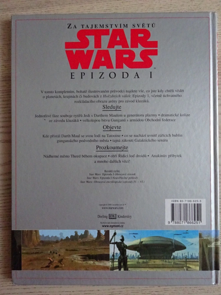 ZA TAJEMSTVÍM SVĚTŮ STAR WARS EPIZODA I, LUNDOVÁ, JENSSEN, CHASEMORE, **an