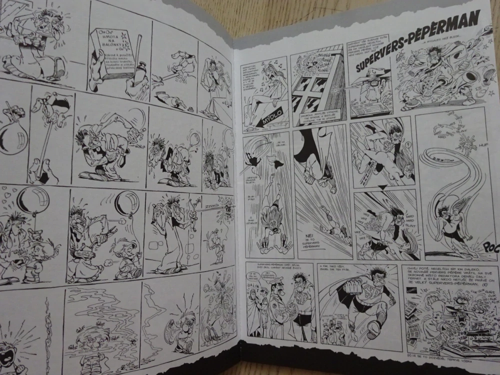 KOMIKS CREW, 8/98, JUDGE DREDD, SIN CITY, PERVERS PÉPÉRE