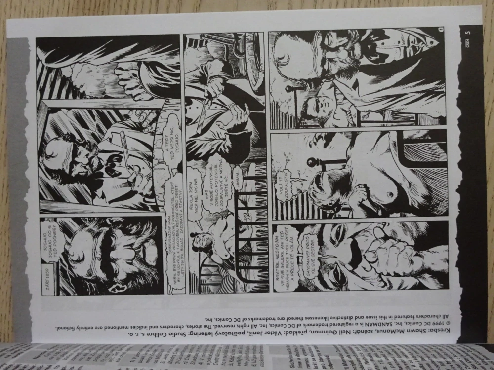 KOMIKS CREW, 13/99, SANDMAN, LOBO, SINISTER A DEXTER