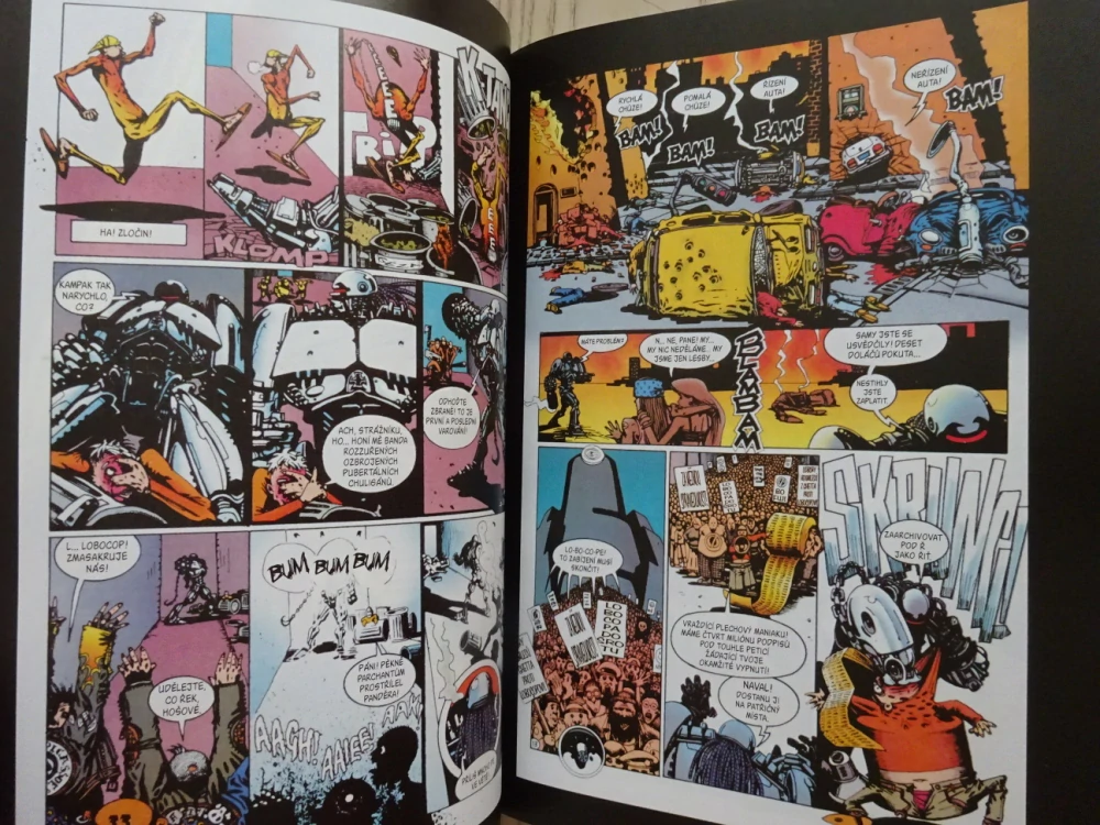 KOMIKS CREW 2, 1/2003, RED MEAT, LOBO, GREYSHIRT, TORPEDO