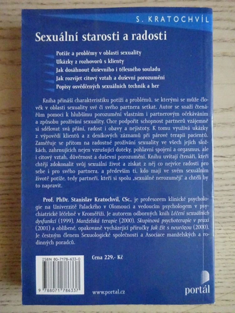 SEXUÁLNÍ STAROSTI A RADOSTI, S. KRATOCHVÍL, **an