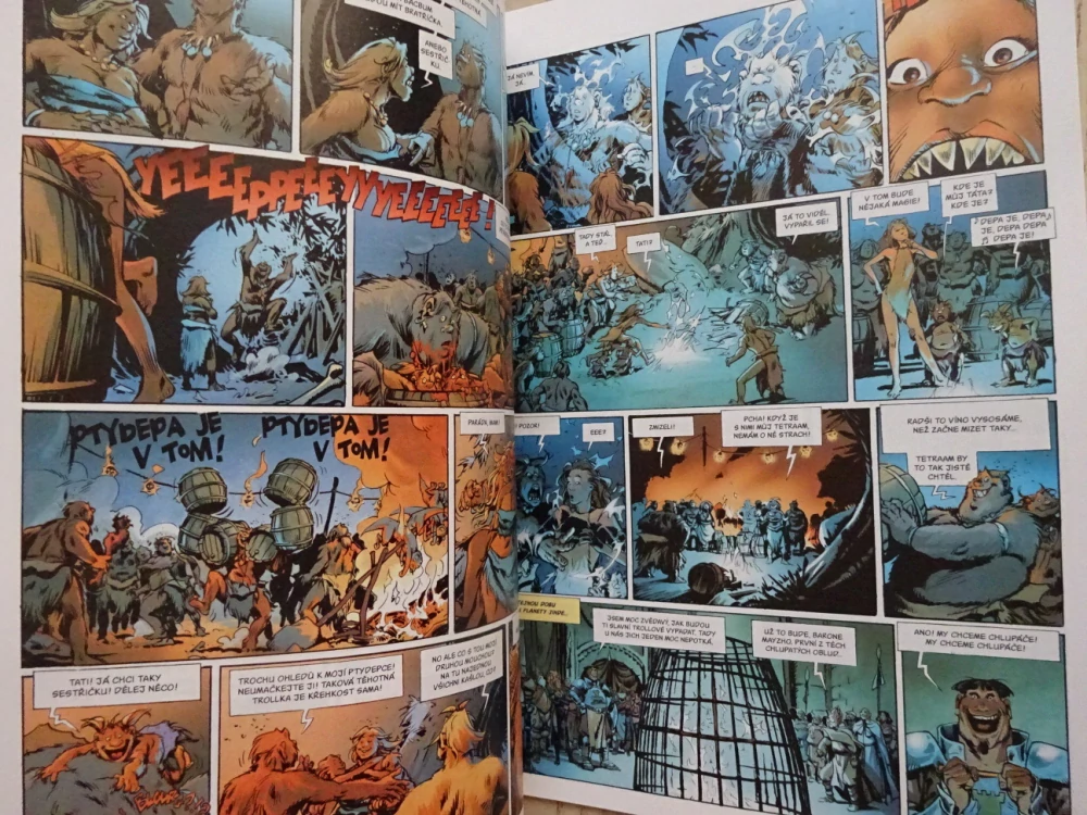 KOMIKS CREW 2, 17/2006, TROLLOVÉ V MLZE, DOBRÁ TREFA, MÜŠLENKY