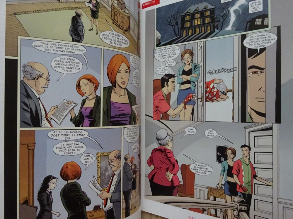 KOMIKS CREW 2, 45/2015, MEZI ŘÁDKY, SAM A TWITCH, LIBERTY MEADOWS