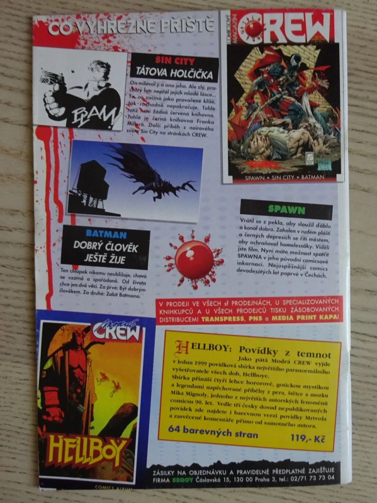 LOBO 1, CREW, BULLÍKŮV PŘÍPAD 1/4,**an