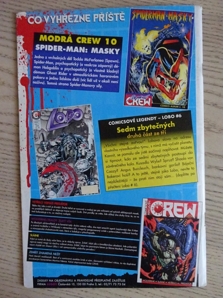 LOBO 5, CREW, SEDM ZBYTĚČNÝCH 1/3, **an