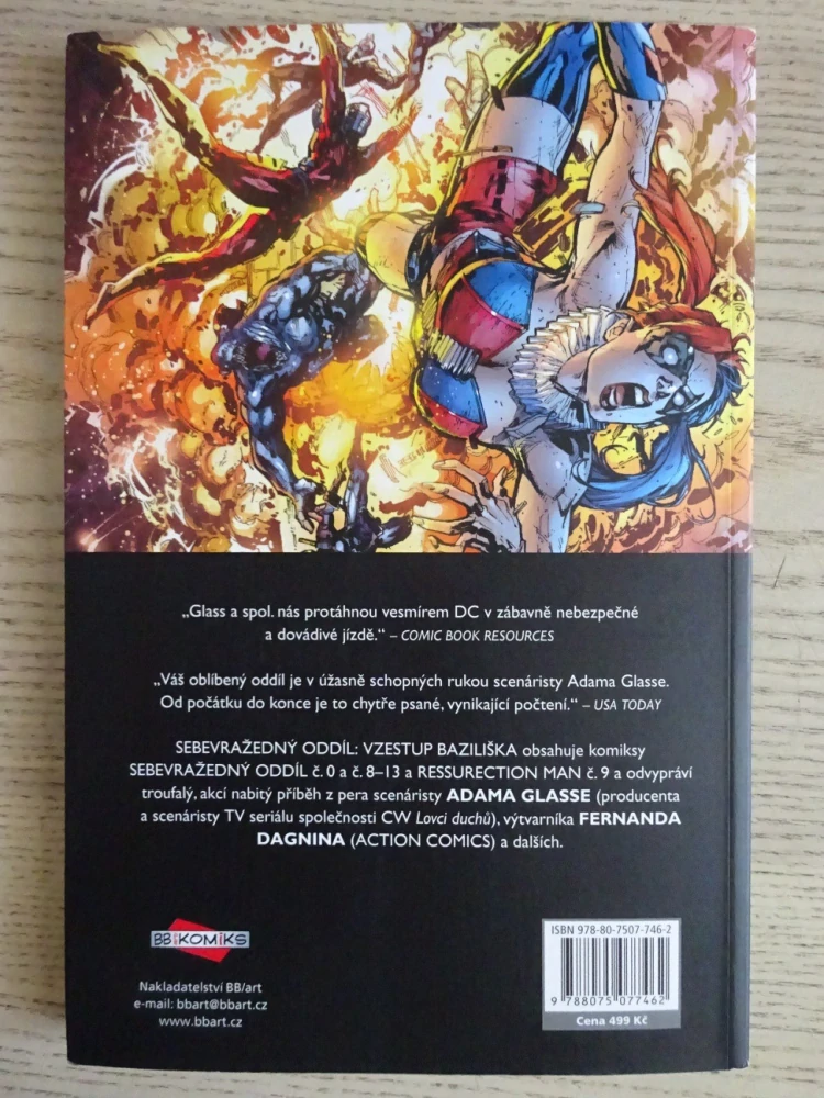 SEBEVRAŽEDNÝ ODDÍL, VZESTUP BAZILIŠKA, KOMIKS DC COMICS, **an