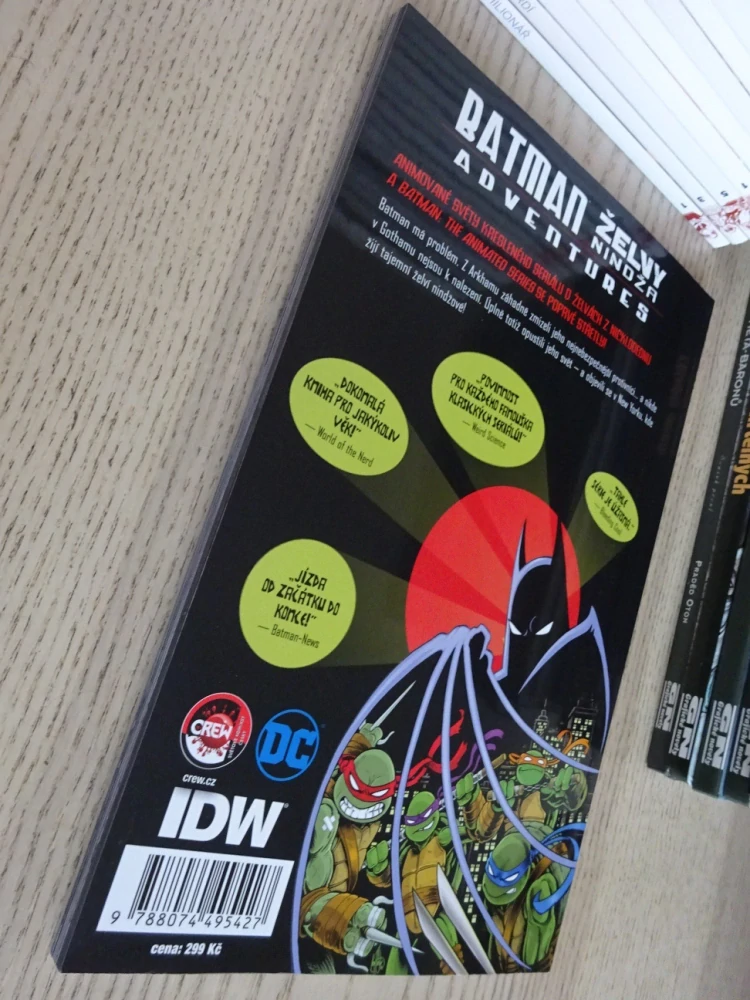 BATMAN ADVENTURES, ŽELVY NINDŽA, **an