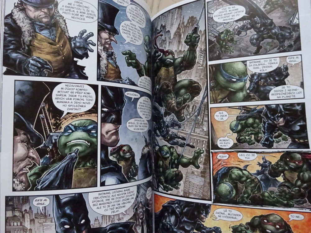 BATMAN, ŽELVY NINDŽA, **an