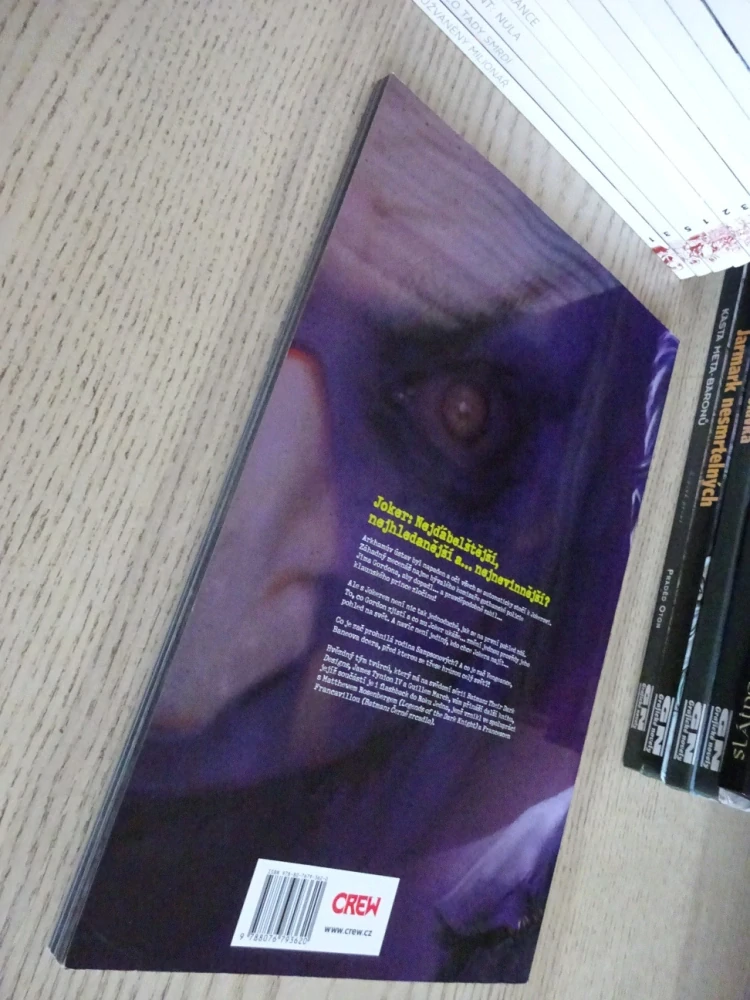 JOKER, KNIHA PRVNÍ, KOMIKS DC COMICS, **an
