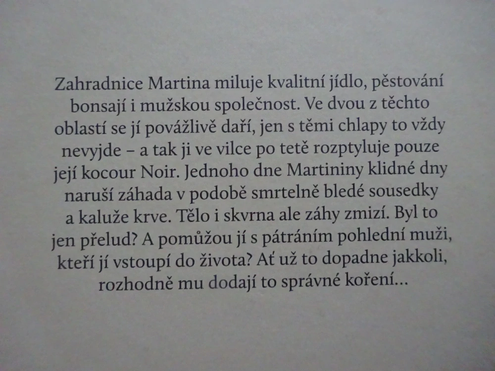 PŘÍPAD ZAMILOVANÉ ZAHRADNICE, MIROSLAV MACEK, **an