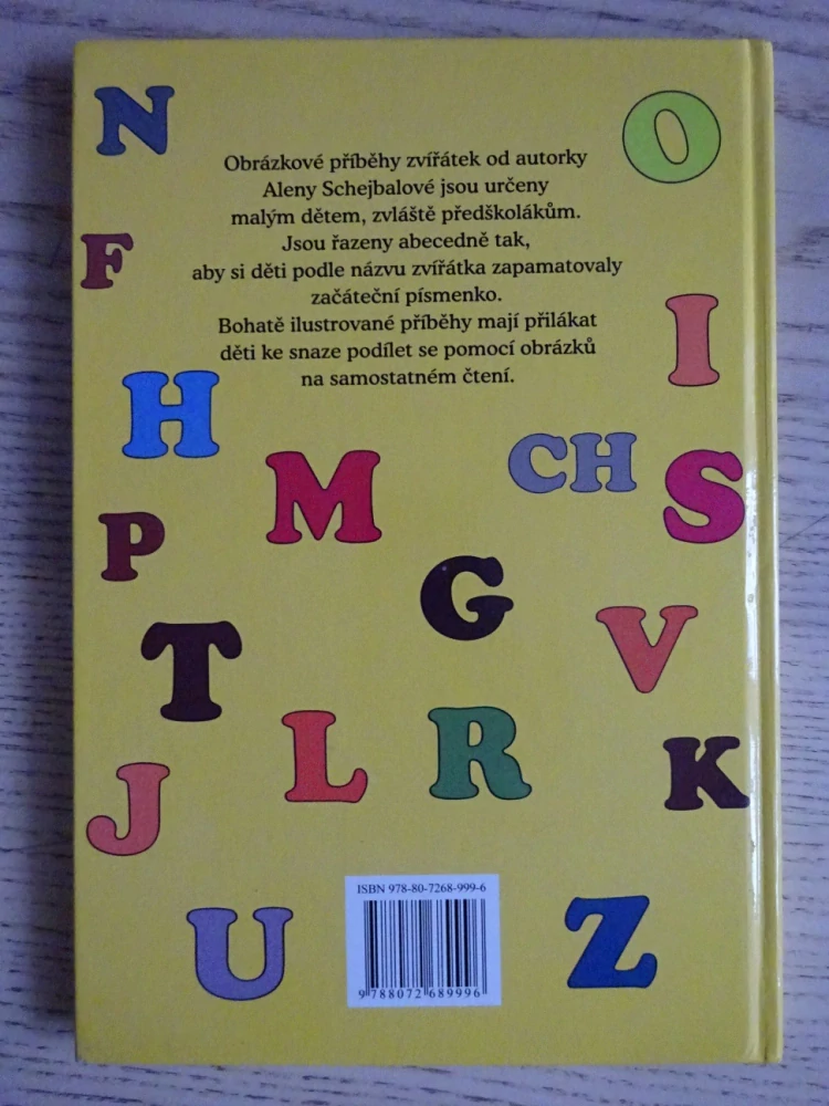 ABECEDA, PŘÍBĚHY ZVÍŘÁTEK, ANNA SCHEJBALOVÁ, **an
