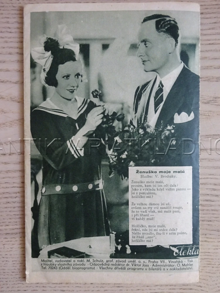 ROZPUSTILÁ ČIBI, L. KONSTANTIN, BIO PROGRAM Č. 149, 1934