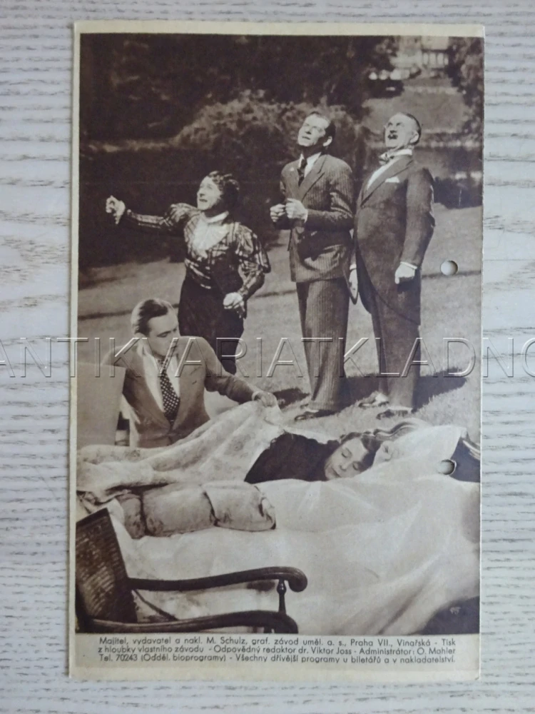 CHARLEYOVA TETA, P. KEMP, BIO PROGRAM Č. 173, 1934