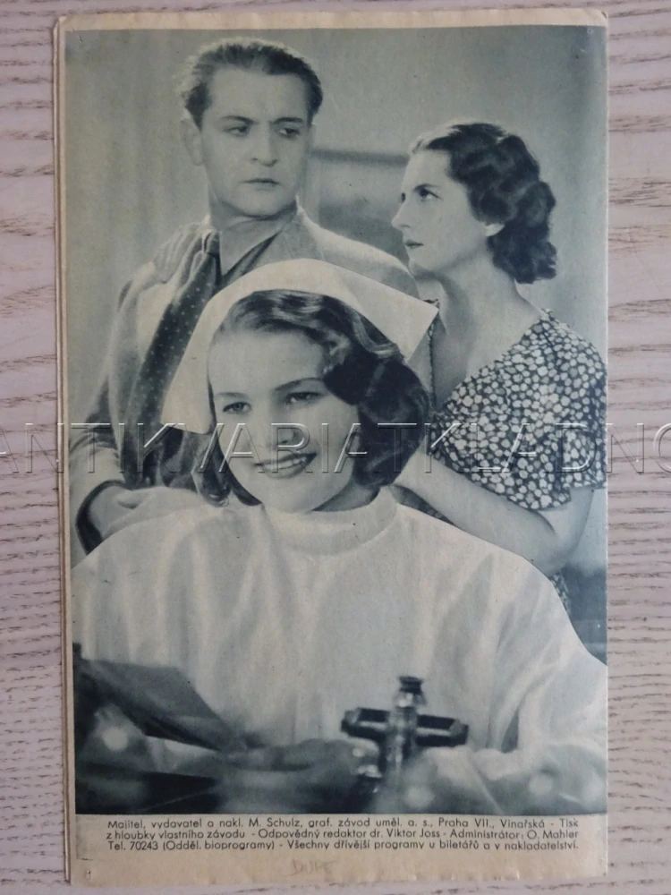 PROKURÁTORKA ALICE HORNOVÁ, J. SMORSARSKA, BIO PROGRAM Č. 242, 1935