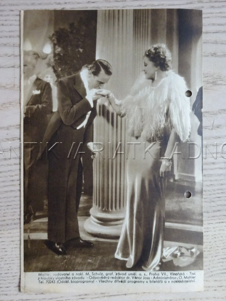 PRKNA, KTERÁ ZNAMENAJÍ SVĚT, S. SZAKALL, BIO PROGRAM Č. 316, 1935
