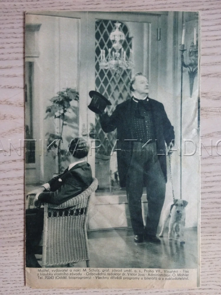 VALČÍK POD VĚŽÍ, O. ČECHOVÁ, BIO PROGRAM Č. 323, 1935