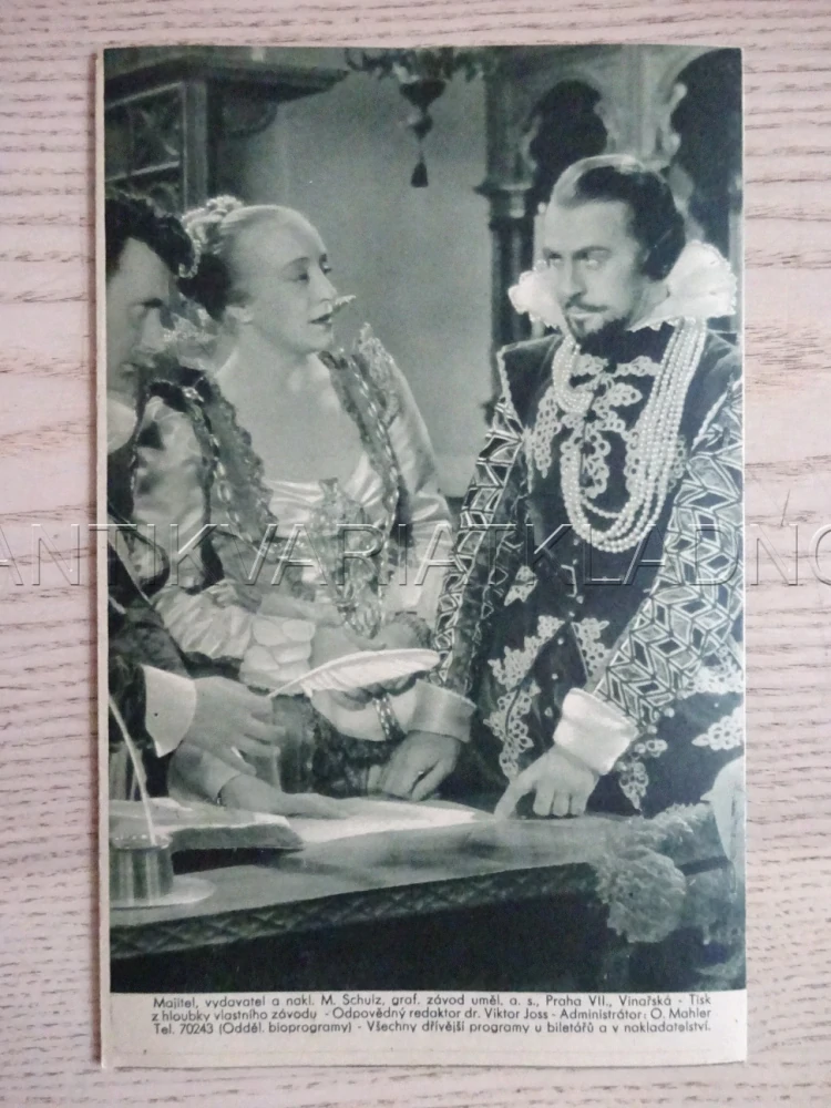 HŘÍŠNÉ ŽENY BOOMSKÉ, A. ALERME, BIO PROGRAM Č. 332, 1935